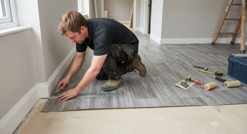 Sheet Linoleum Installation in Fairfax County, VA